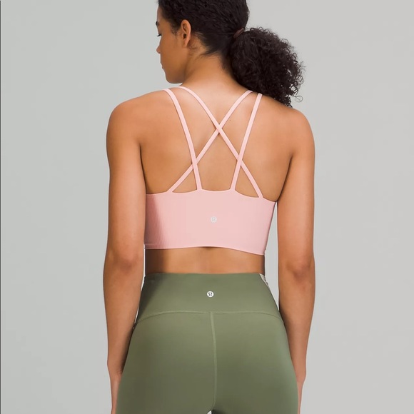 Lululemon Like a Cloud Ribbed Longline Bra Light Support, B/C Cup - Picture 2 of 8